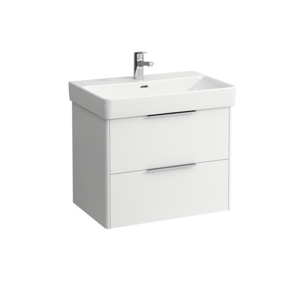 PRO S 8.1096.7.000.104.1 Раковина 700 x 465 x 95 mm, 1 отверстие для смесителя по центру, цвет белый. Фото 5