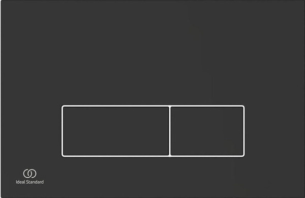 R0121A6 OLEAS™ M2 Механическая панель смыва, двойной смыв, черный. Фото 2