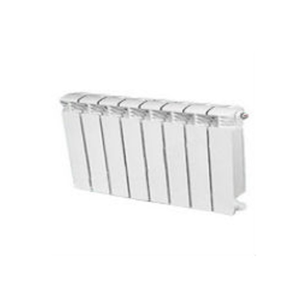 Радиатор Алюминиевый RIFAR Alum 350- 8 секции (гл.90 мм) (Россия) боковое подключение). Фото 1