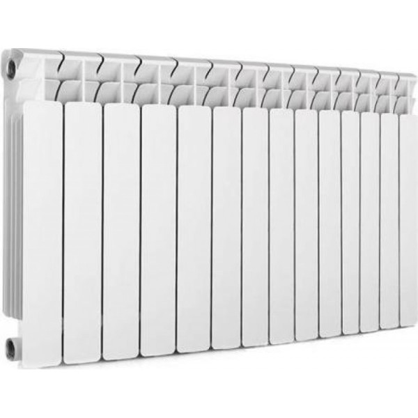 Радиатор Алюминиевый RIFAR Alum 500- 14 секции (боковое подключение). Фото 1