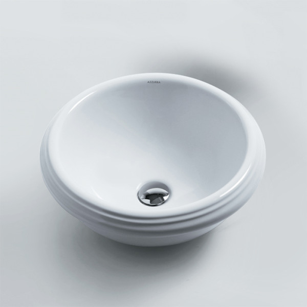 Раковина 45х18 см, без отв., цвет: белый. Фото 1