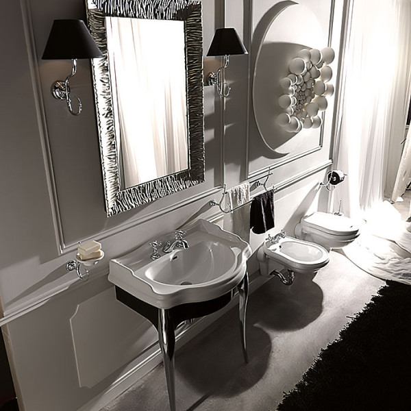 Раковина 73х54 см с 3 отв., цвет: белый. Фото 1