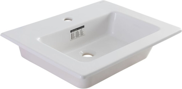 Раковина Allen Brau Fantasy 62 4.11023.20 белый глянец. Фото 1