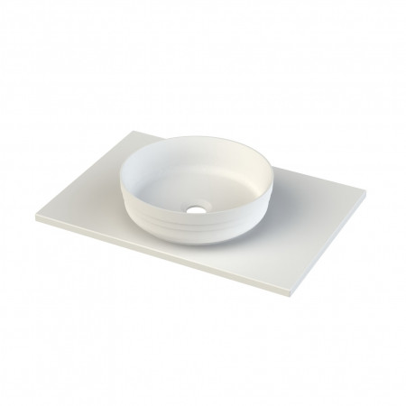 РАКОВИНА АНТАРЕС D38, ЦВЕТ БЕЛЫЙ D=380ММ. Фото 1