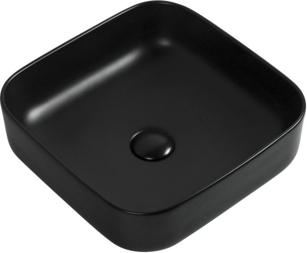 Раковина Aquanet City-1-MB 38,5 черный. Фото 1