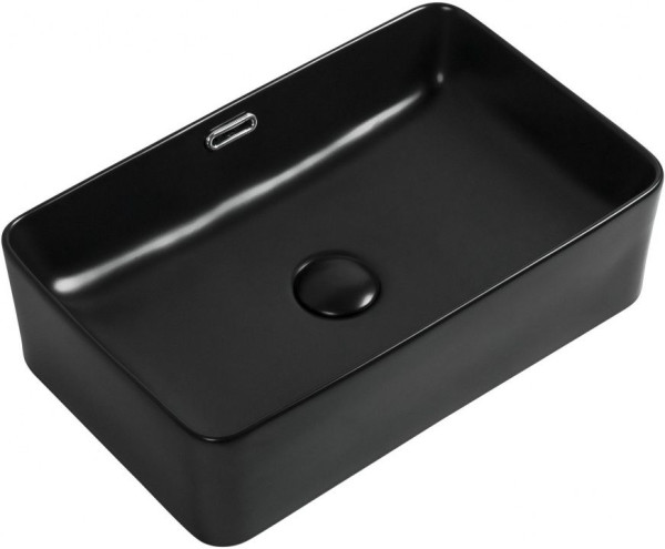 Раковина Aquanet Perfect-2-MB 48 черный матовый. Фото 1