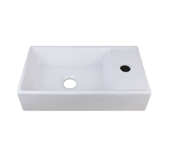 Раковина Bronze de Luxe 2460, белый. Фото 1