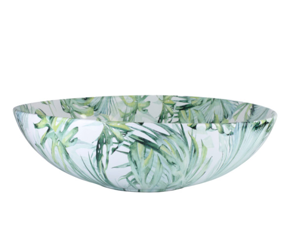 Раковина чаша Bronze de Luxe Flora 3008, зеленый. Фото 3