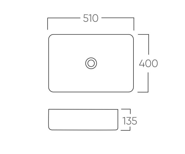 Раковина чаша Bronze de Luxe Lacio 1073M, белый. Фото 2