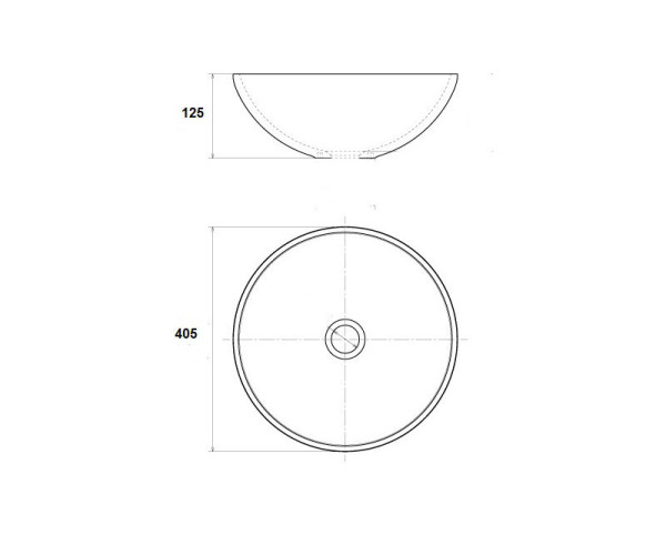 Раковина чаша Bronze de Luxe Марракеш 1008G, серый. Фото 2