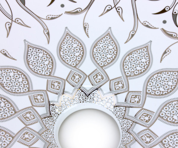 Раковина чаша Bronze de Luxe Persia 2008, белый. Фото 5