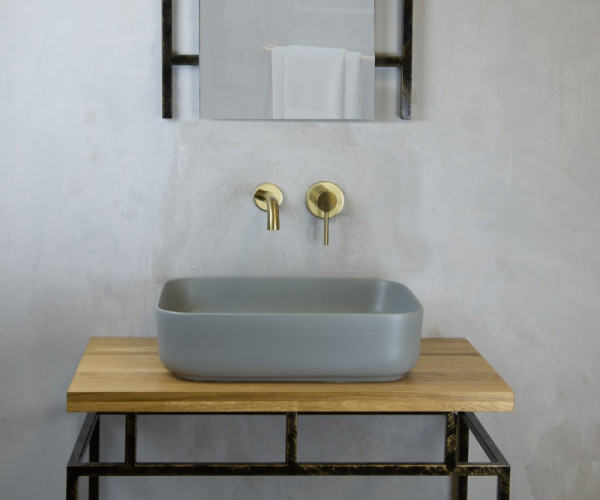 Раковина чаша Bronze de Luxe SCANDI 6127-GM, серый. Фото 6