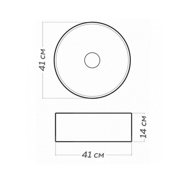 Раковина чаша Maretti EA13NS10-560, черная. Фото 2
