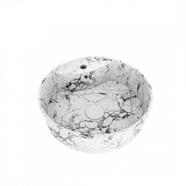 Раковина чаша Maretti EA13NS44-740MR, белый мрамор. Фото 1