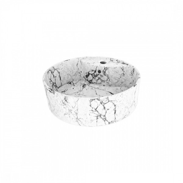 Раковина чаша Maretti EA13NS44-740MR, белый мрамор. Фото 3