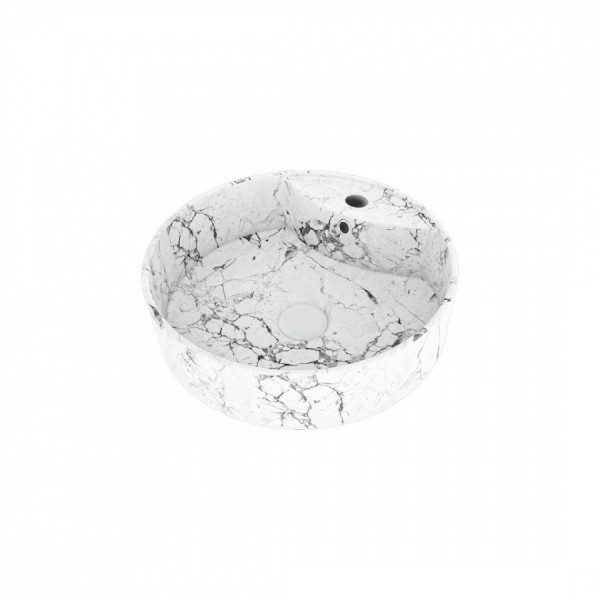 Раковина чаша Maretti EA13NS44-740MR, белый мрамор. Фото 5