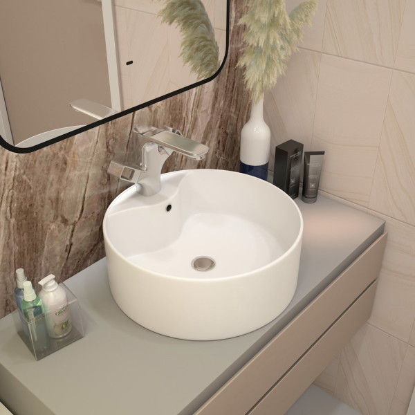 Раковина чаша Maretti EA13NS55-844, белая. Фото 5