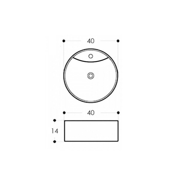 Раковина чаша Maretti EA13NS67-844, белая. Фото 3