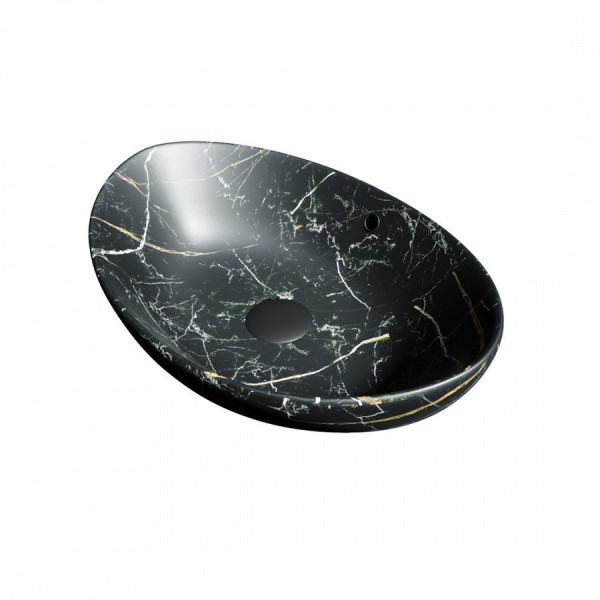 Раковина чаша Maretti EN13NS48-560MR, черный мрамор. Фото 1