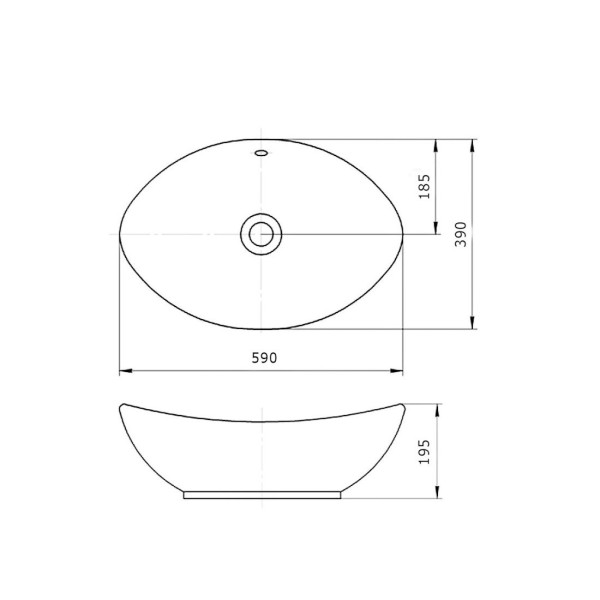 Раковина чаша Maretti EN13NS48-844, белая. Фото 3