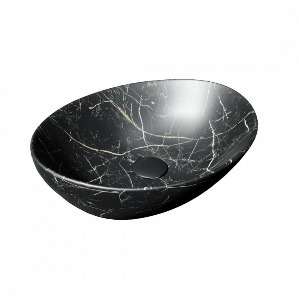 Раковина чаша Maretti EN13NS87-560MR, черный мрамор. Фото 1
