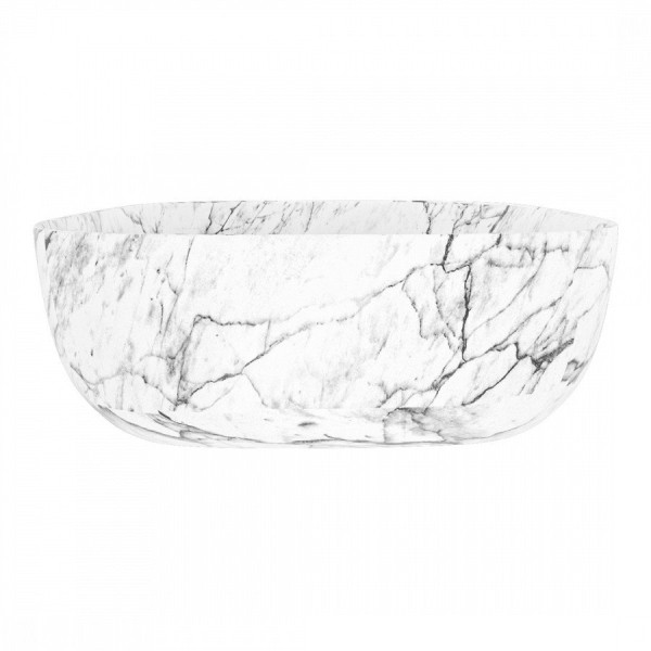 Раковина чаша Maretti FL13NS25-740MR, белый мрамор. Фото 5