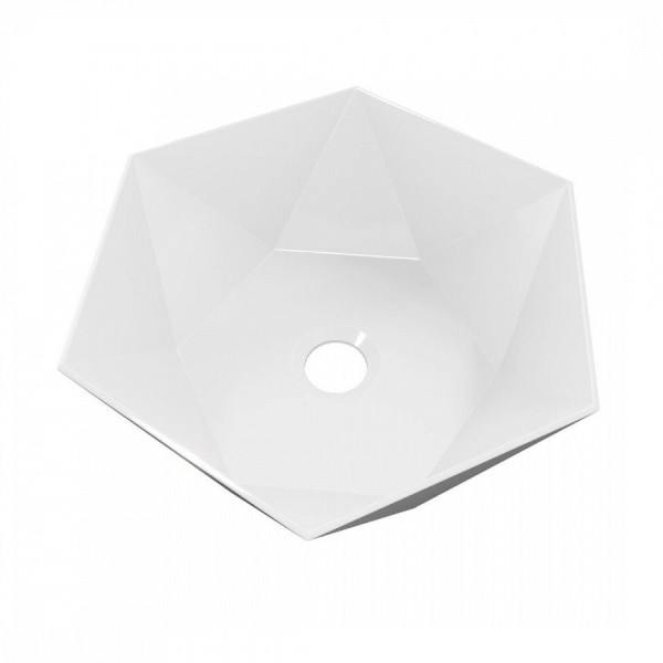 Раковина чаша Maretti GE13NS16-844, белая. Фото 4