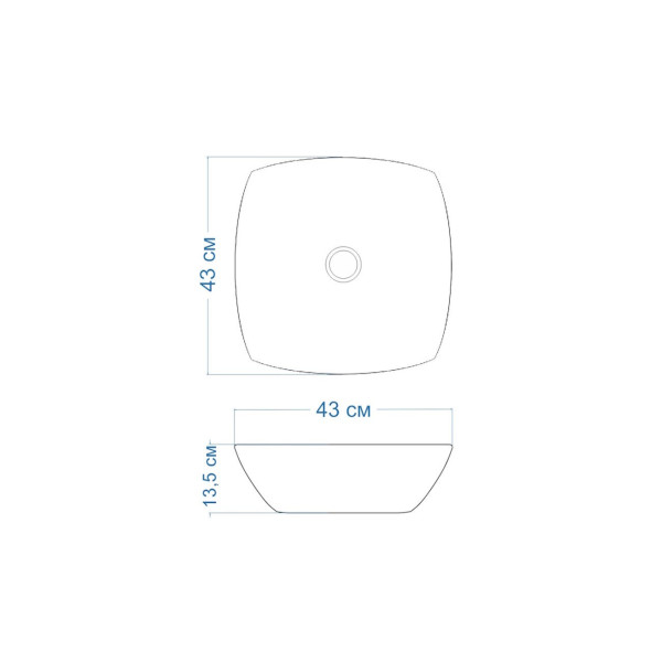 Раковина чаша Maretti KA13NS61-844, белая. Фото 3