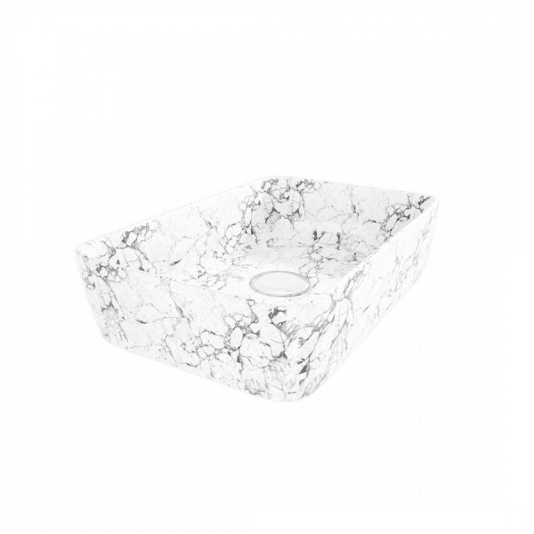 Раковина чаша Maretti UM13NS03-740MR, белый мрамор. Фото 4