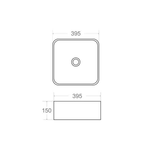 Раковина чаша Maretti UM13NS52-844, белая. Фото 3