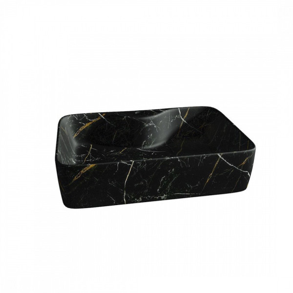 Раковина чаша Maretti UM13NS96-560MR, черный мрамор. Фото 4