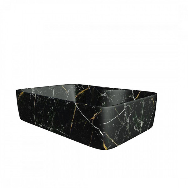 Раковина чаша Maretti UM13NS96-560MR, черный мрамор. Фото 5