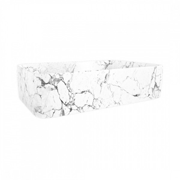 Раковина чаша Maretti UM13NS96-740MR, белый мрамор. Фото 3