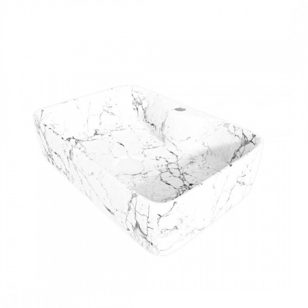 Раковина чаша Maretti UM13NS96-740MR, белый мрамор. Фото 5
