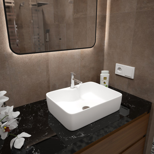 Раковина чаша Maretti UM13NS96-844, белая. Фото 4