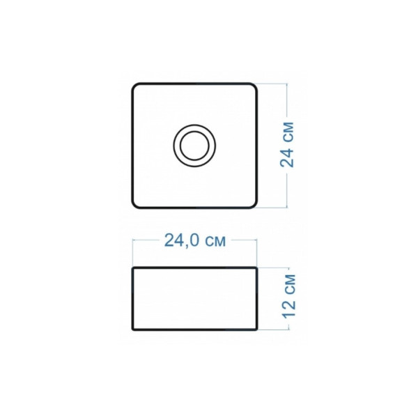 Раковина чаша Maretti Umbria UM13NS15-844, белая. Фото 3