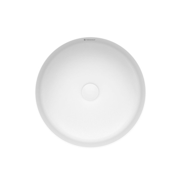 Раковина чаша Terminus Аврора 06RN41x41x14W, белый. Фото 3