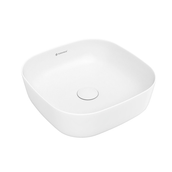 Раковина чаша Terminus Классик 02RN37x37x11W, белый. Фото 1