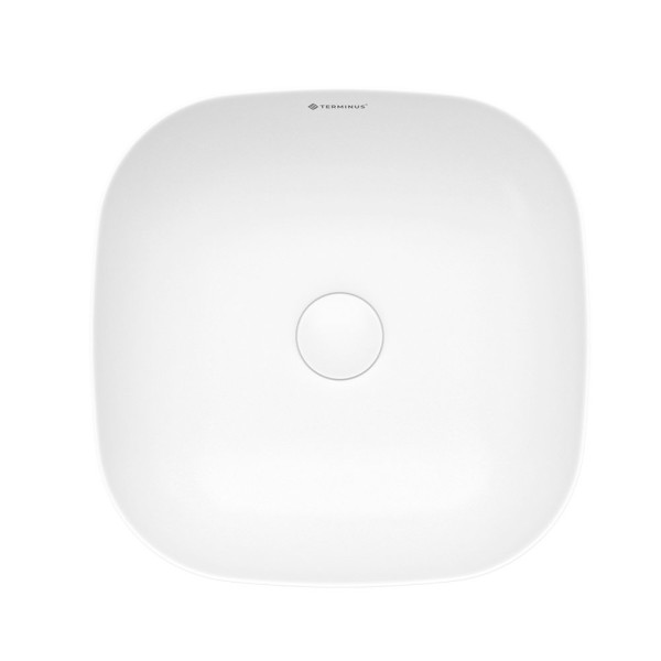 Раковина чаша Terminus Классик 02RN37x37x11W, белый. Фото 3