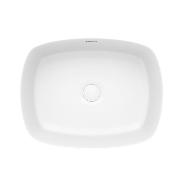 Раковина чаша Terminus Ното 04RN50x37x13W, белый. Фото 3