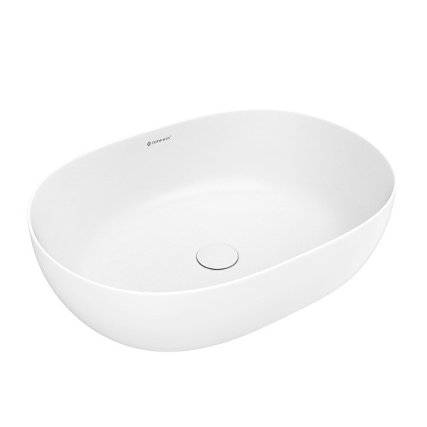 Раковина чаша Terminus Прато 03RN60x41x14W, белый. Фото 1