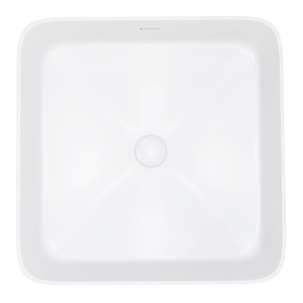 Раковина чаша Terminus Ватикан 05RN37x37x13W, белый. Фото 3
