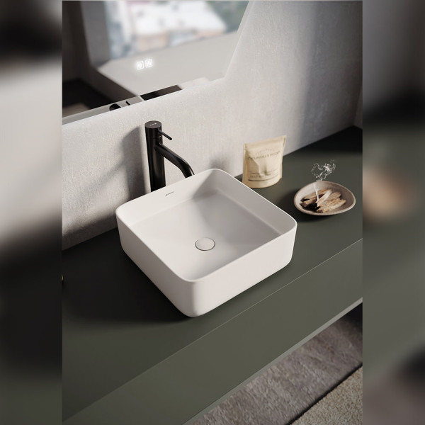 Раковина чаша Terminus Ватикан 05RN37x37x13W, белый. Фото 4