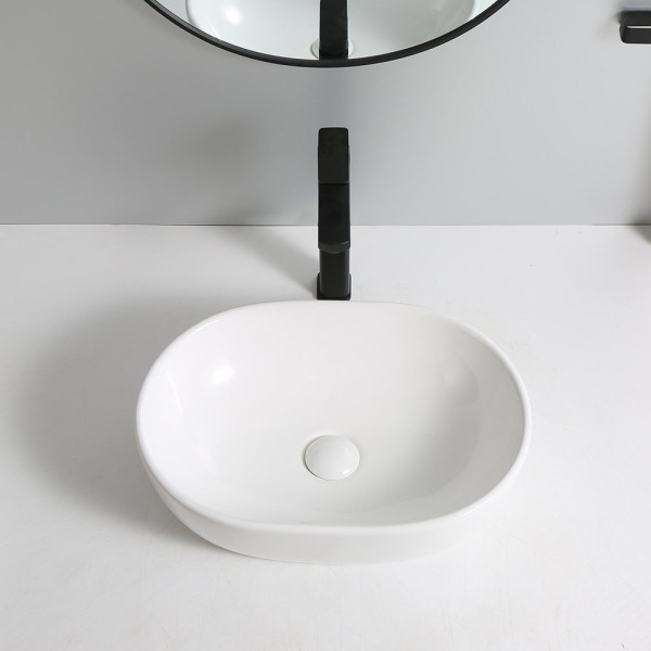 Раковина чаша WesnaArt NOVA 4030-NOV03, белый. Фото 4