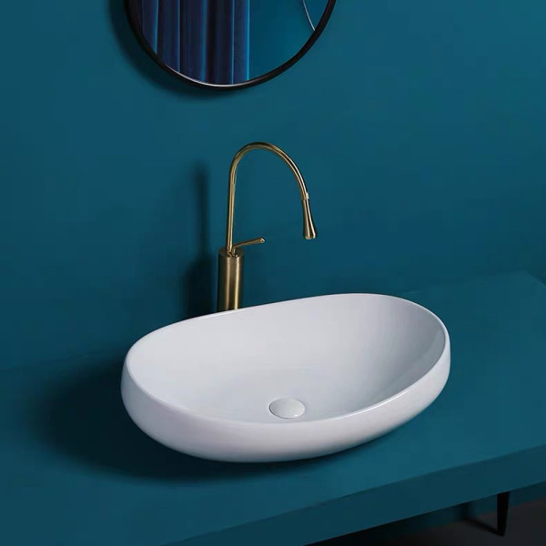 Раковина чаша WesnaArt NOVA 4060-NOV03, белый. Фото 3