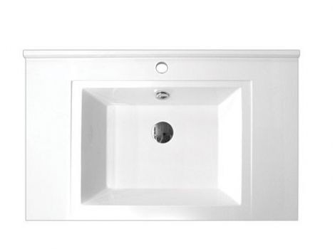 Раковина для тумбы De Aqua Квадро 80 WK 010. Фото 1