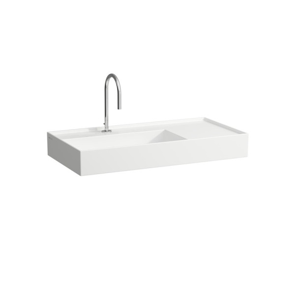 Раковина Laufen Kartell 90х46х12 керамика, цвет Белый (8103380001041). Фото 1
