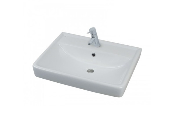 Раковина мебельная AQUATON Тигода 60х47х19, керамика, цвет Белый (1WH302082). Фото 1