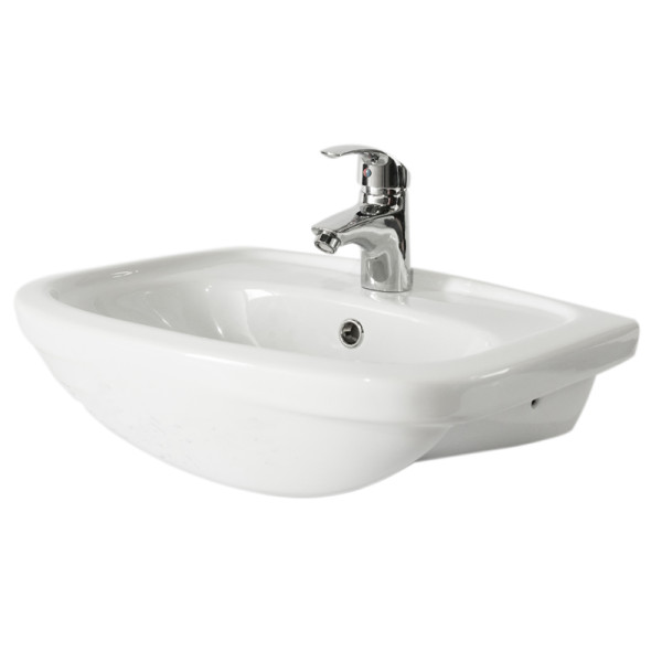 Раковина мебельная Оскольская керамика Арго 52х41.5х18.5, фарфор, цвет Белый (40701000505). Фото 1