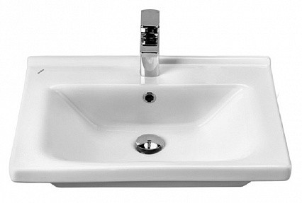Раковина мебельная Santek Миранда-70 50х45.5х19.5, керамика, цвет Белый (1WH302250). Фото 1
